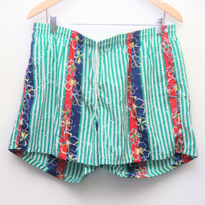 90's Vintage "JANTZEN SPORT" Patterned Swim Trunks